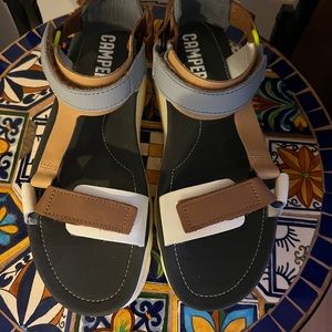 Camper sandals 41 10.5 women nwob leather shoes